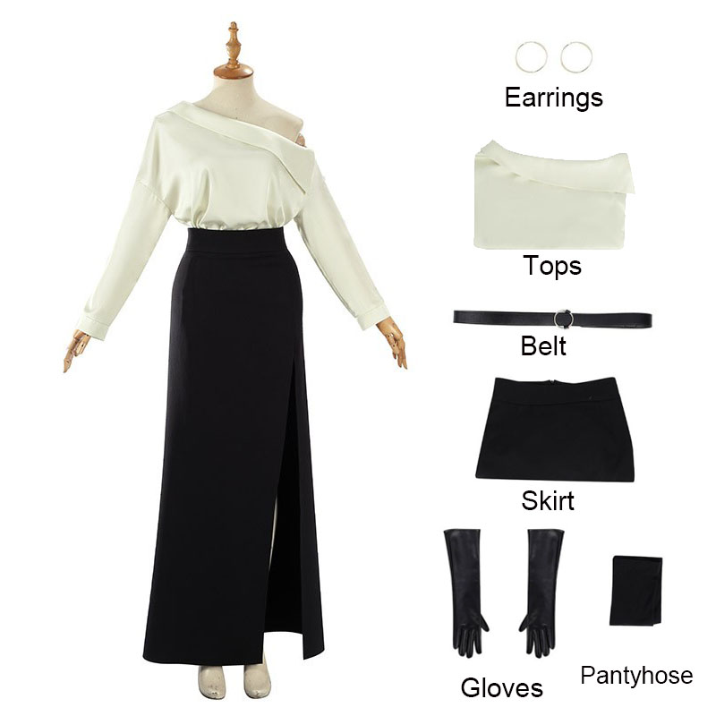 Formal Women'S Wear - Kostum Cosplay Game Horor Requiem Grace
