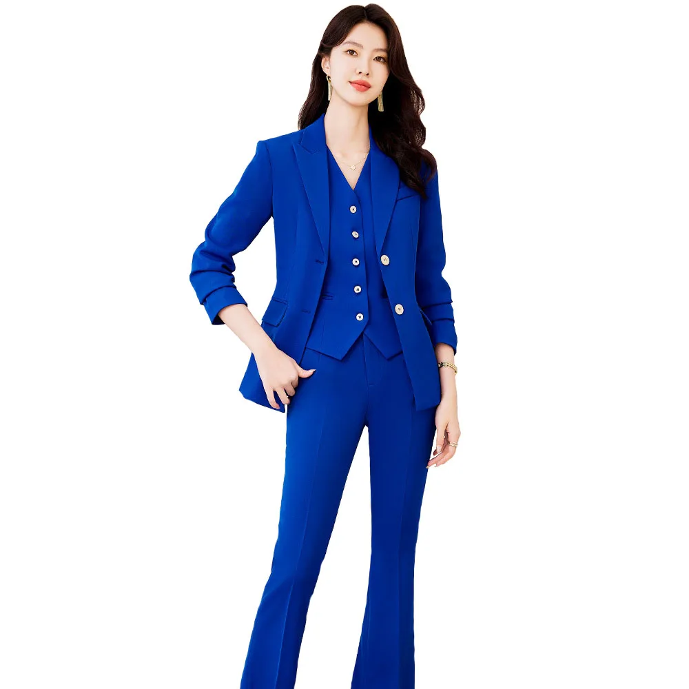 Women'S Formal Wear Pantsuits - Setelan Bisnis Wanita Formal Kain Kualitas