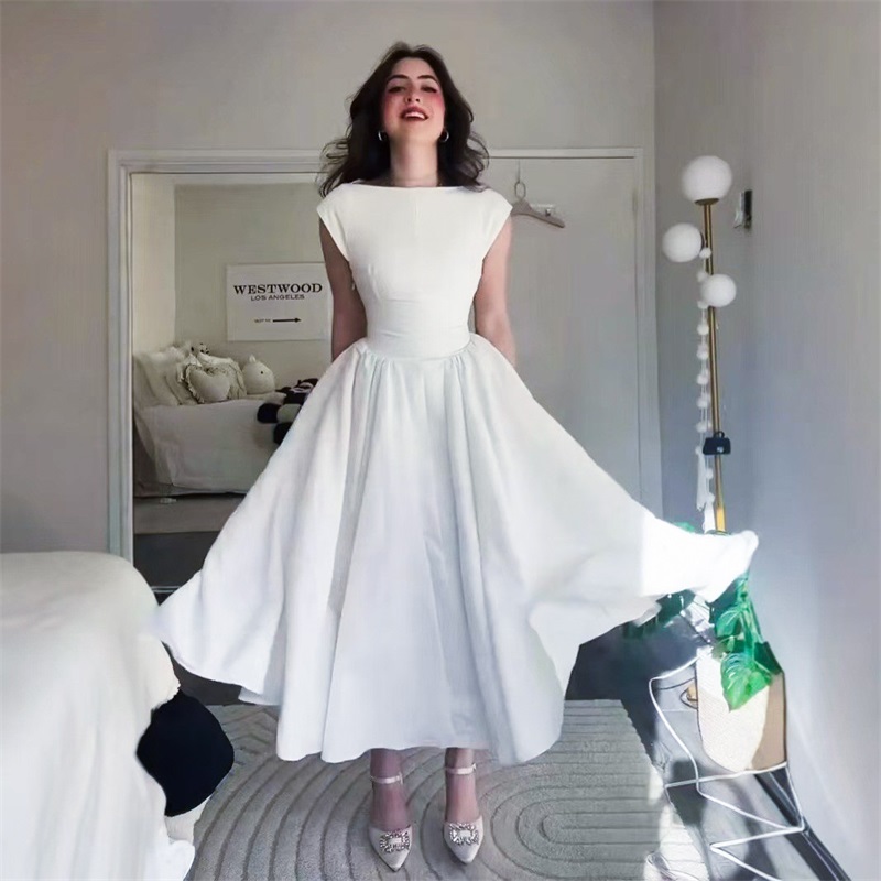Women Formal Wear With Skirt - Gaun Prom Wanita Putri Elegan Gaun