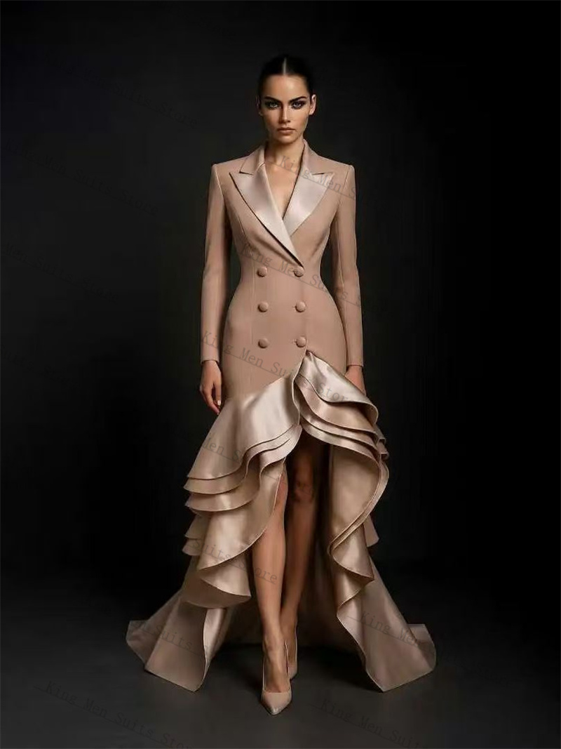 Women'S Formal Wear For A Wedding - Setelan Wanita Champagne 1 Potong Blazer