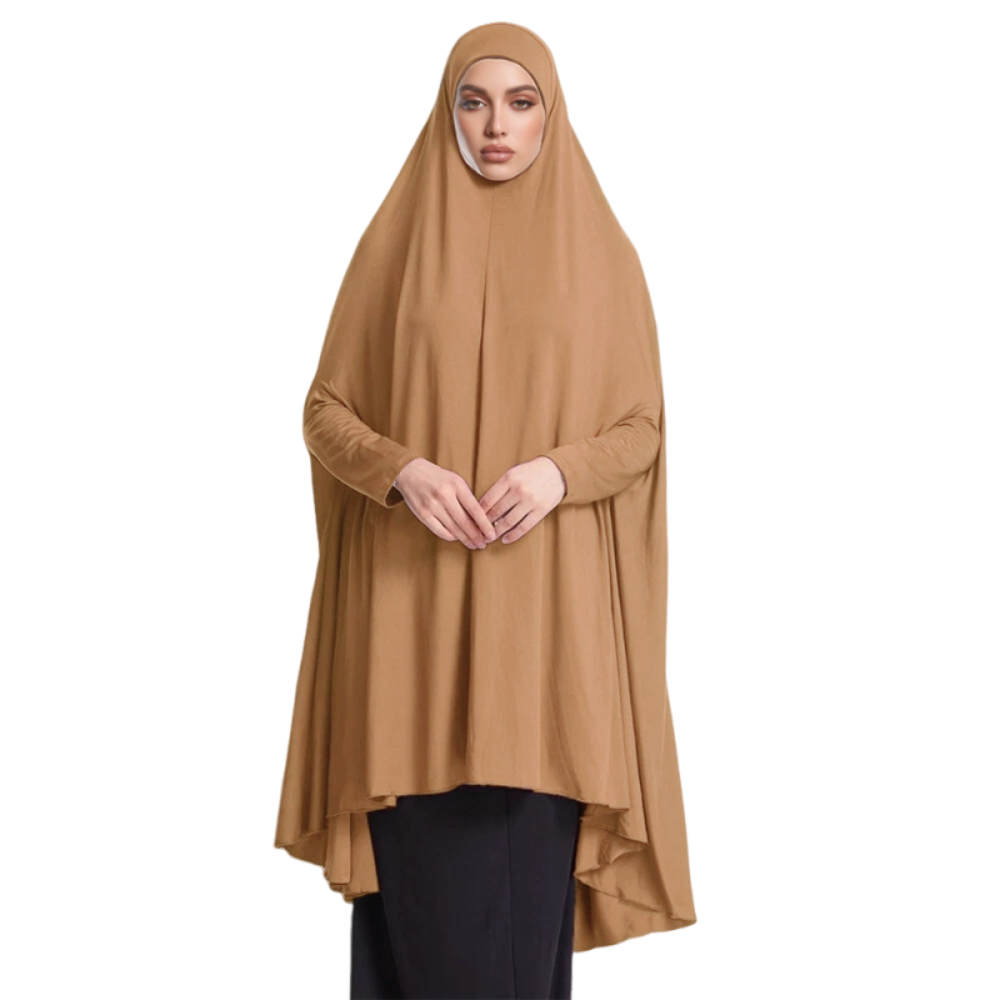 Women Formal Wear Hijab - Kaftan Polos Abaya Muslim Elegan Pakaian