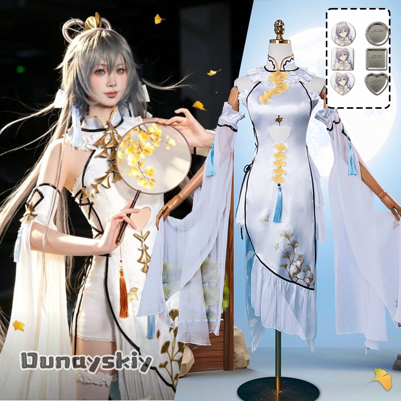 Women Formal Wear With Skirt - Pakaian Cosplay Game Luo Tianyi Ark