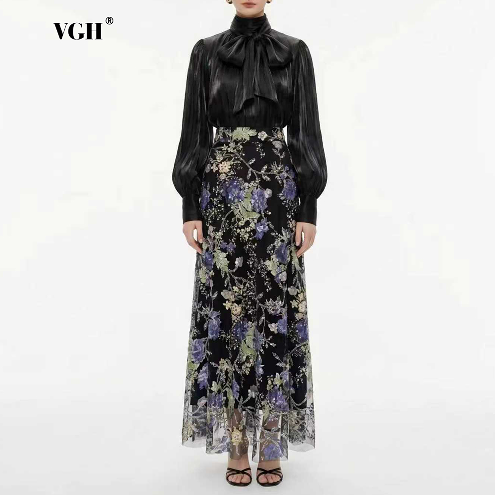 Women Formal Wear With Skirt - VGH Set Dua Potong Motif Bunga