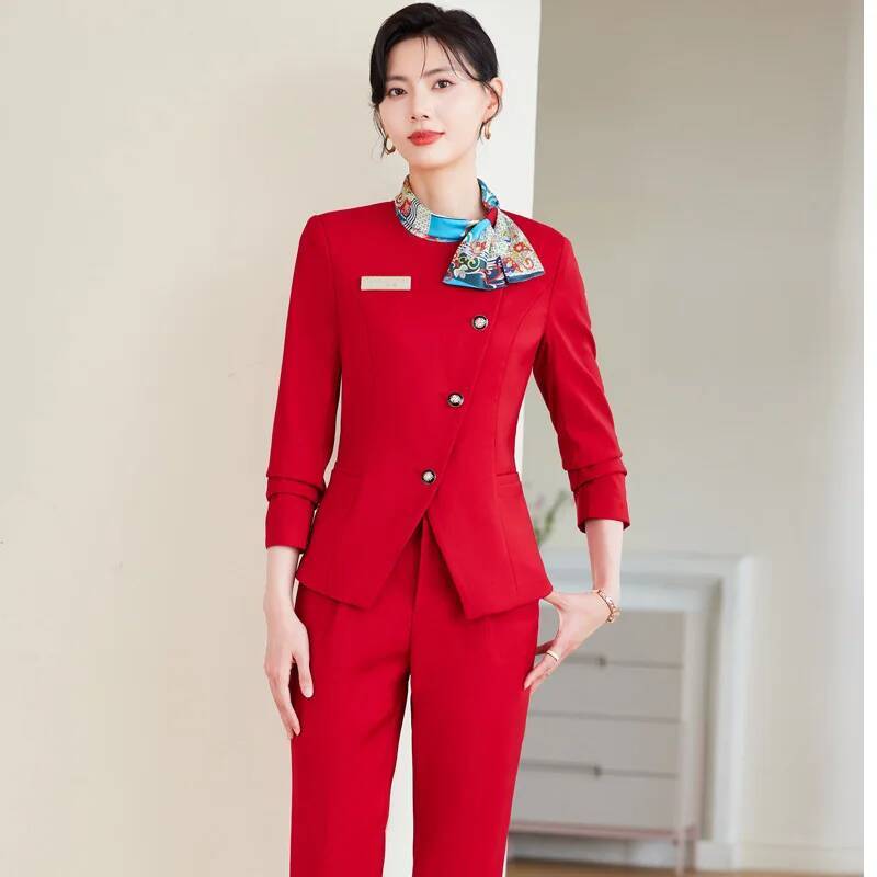 Women'S Formal Wear Pantsuits - Setelan Celana Formal Elegan Ukuran Besar