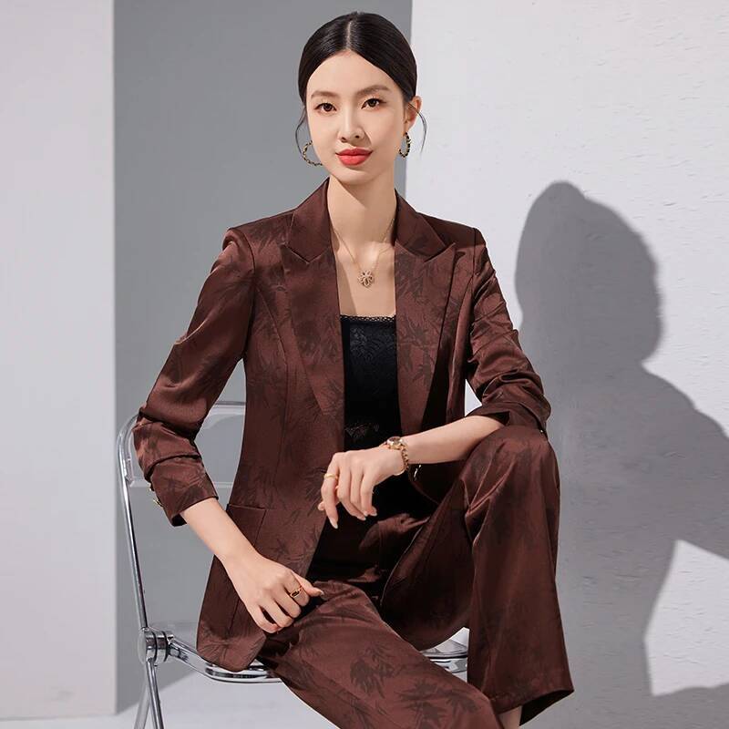 Setelan Celana Formal Kain Ber - Women'S Formal Wear Pantsuits ulasan dan harga