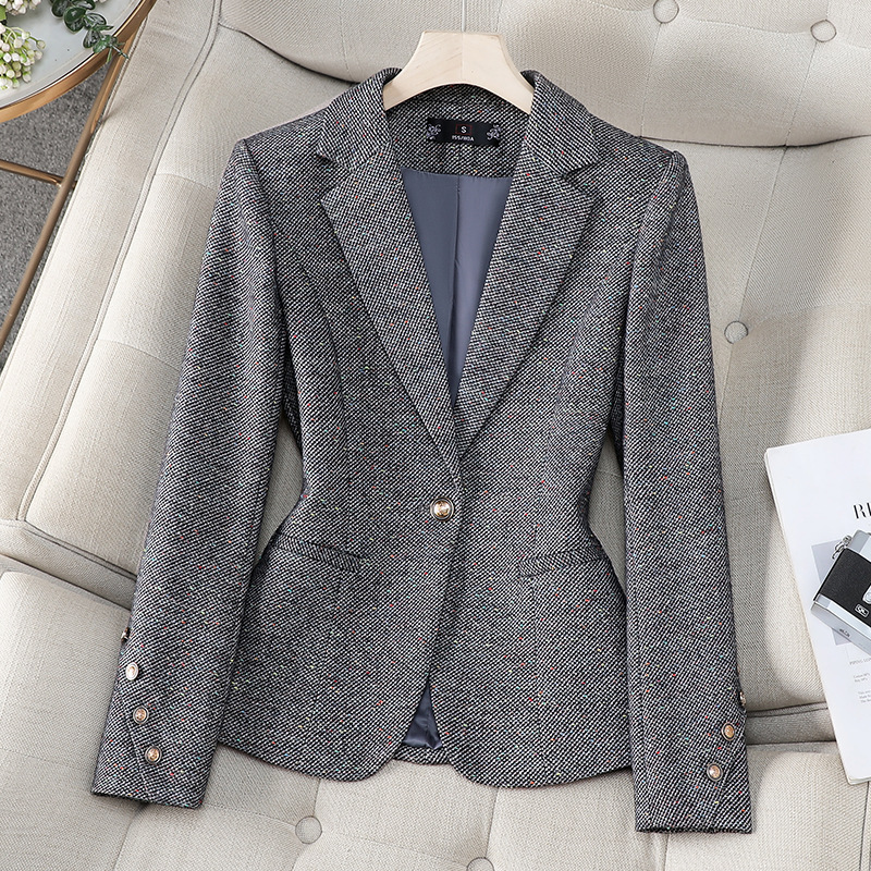 Blazer Wanita Kantoran Jaket W - Women Formal Wear Business ulasan dan harga