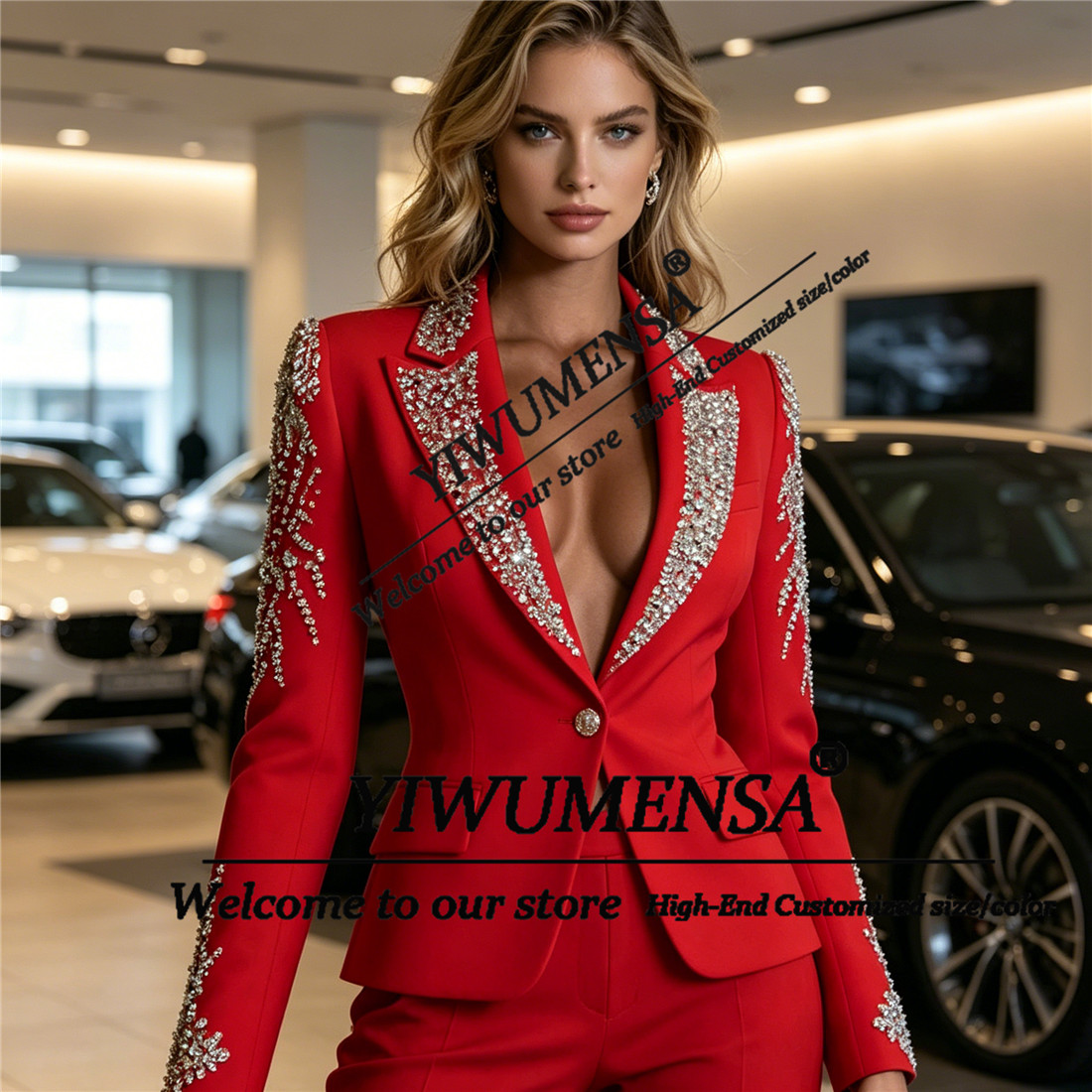 Setelan Wanita Mewah 2 Potong  - Women Formal Wear Business ulasan dan harga