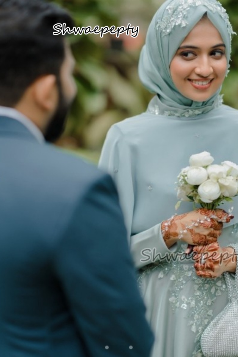 Gaun Malam Muslim Elegan denga - Women Formal Wear Hijab ulasan dan harga