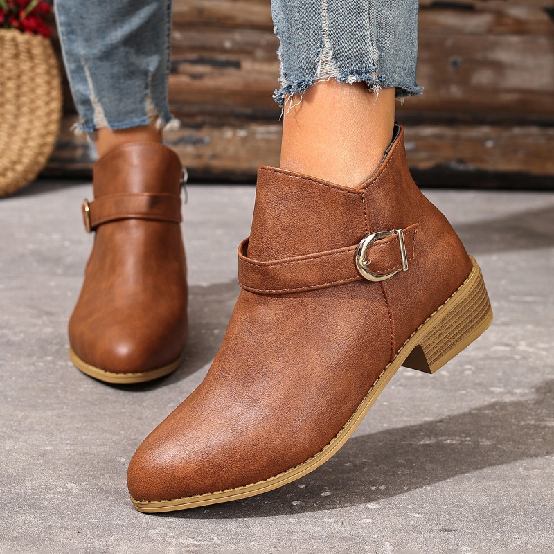 Sepatu Boots Wanita Musim Gugu - Formal Women'S Wear ulasan dan harga