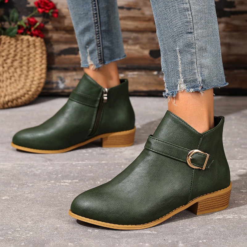 Sepatu Boots Wanita Musim Gugu - Formal Women'S Wear ulasan dan harga