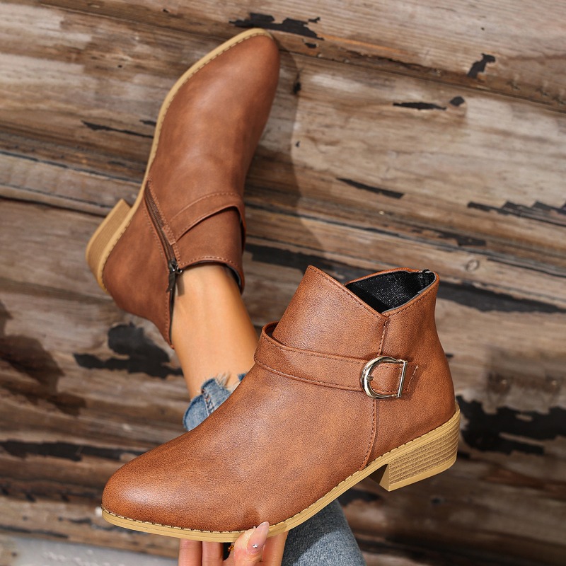 Sepatu Boots Wanita Musim Gugu - Formal Women'S Wear ulasan dan harga