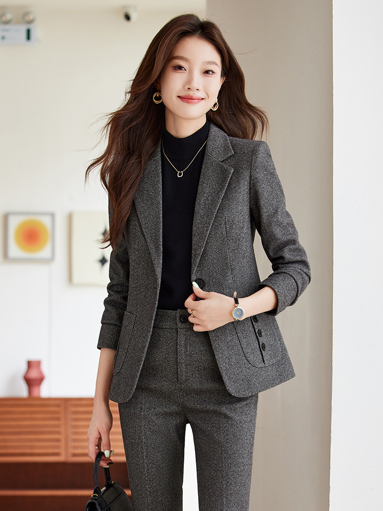 Setelan Jas Wanita Berkualitas - Women'S Formal Wear Pantsuits ulasan dan harga
