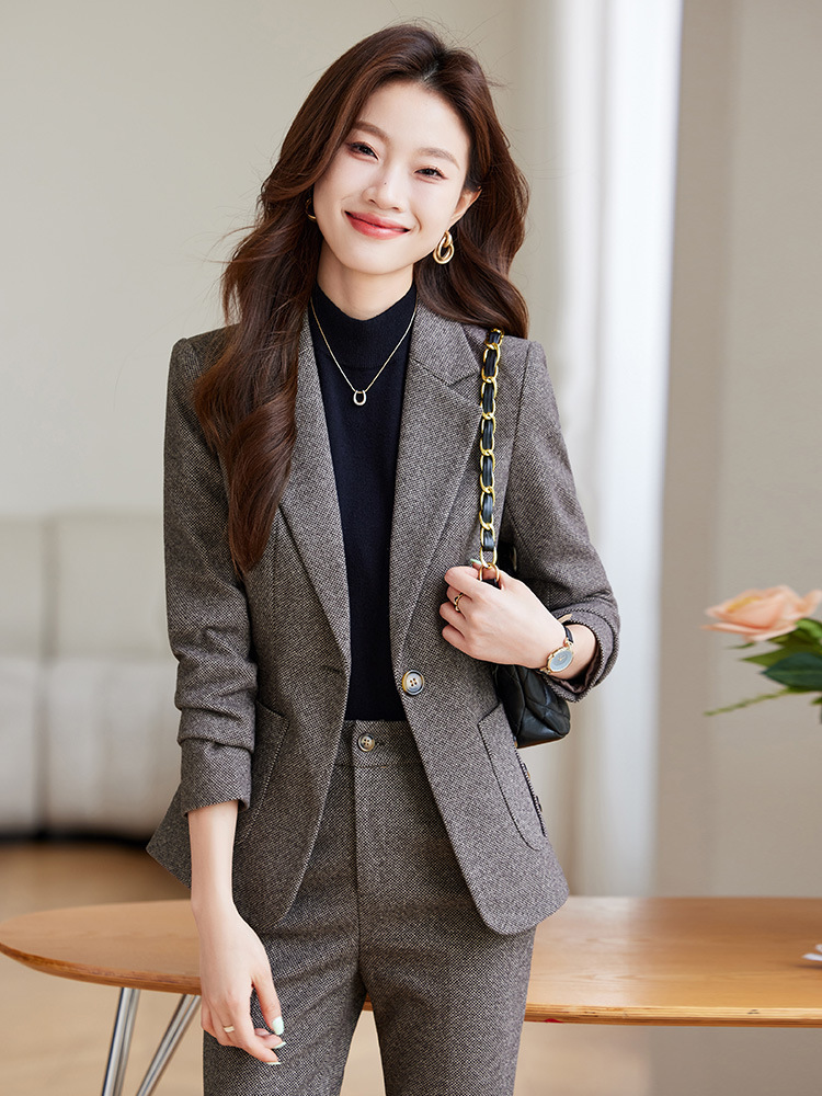 Setelan Jas Wanita Berkualitas - Women'S Formal Wear Pantsuits ulasan dan harga