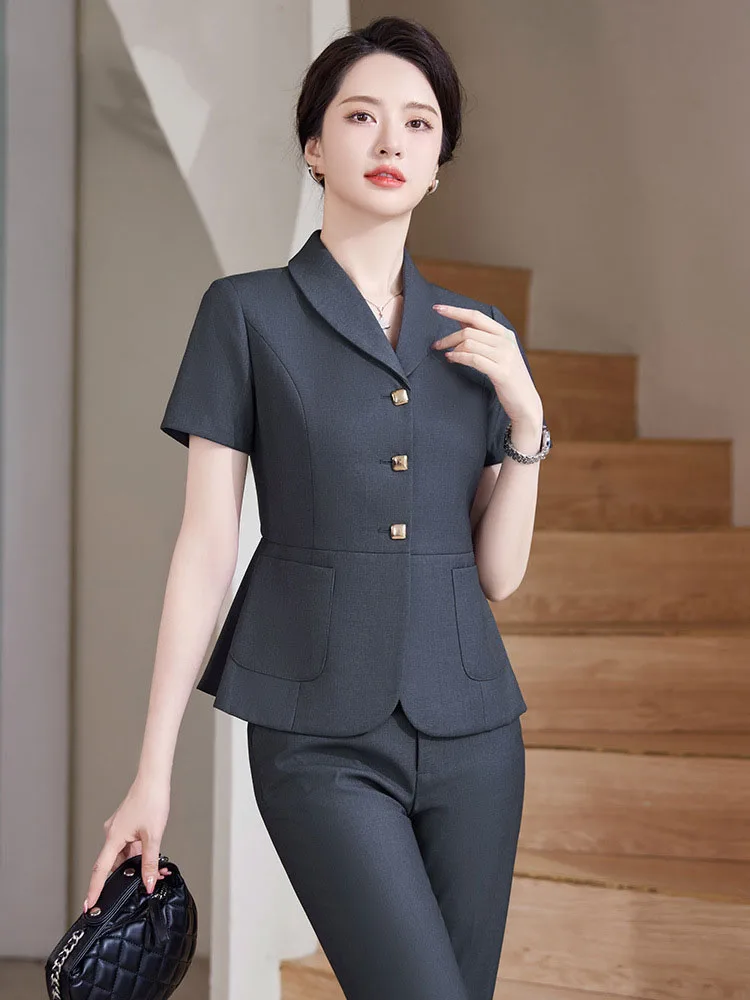 Pop 2024 Musim Panas Formal Ga - Women'S Formal Wear Pantsuits ulasan dan harga