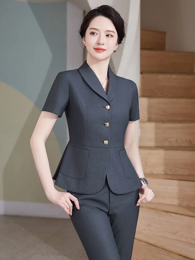 Pop 2024 Musim Panas Formal Ga - Women'S Formal Wear Pantsuits ulasan dan harga