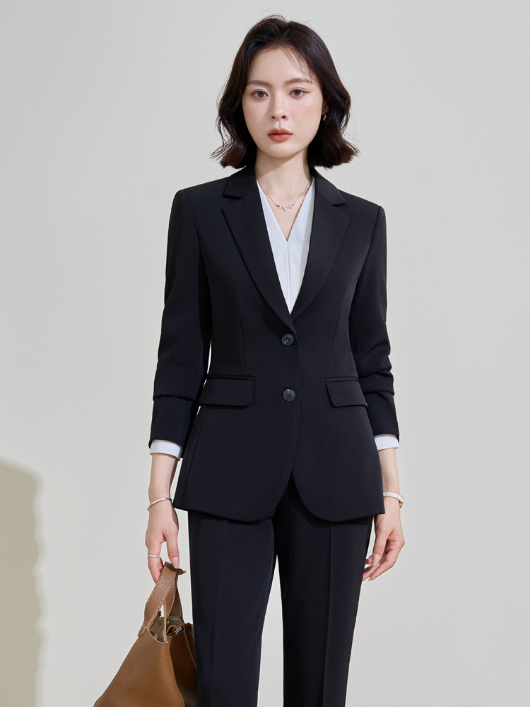 Setelan profesional warna biru - Women'S Formal Wear Pantsuits ulasan dan harga