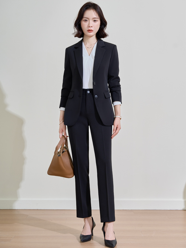 Setelan profesional warna biru - Women'S Formal Wear Pantsuits ulasan dan harga