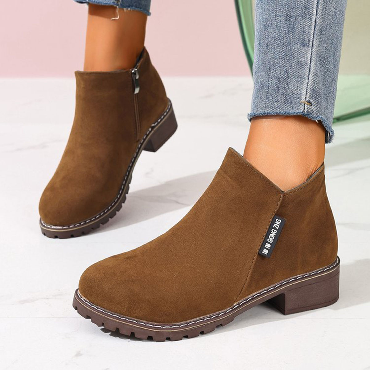 Sepatu Bot Wanita Musim Gugur  - Formal Women'S Wear ulasan dan harga