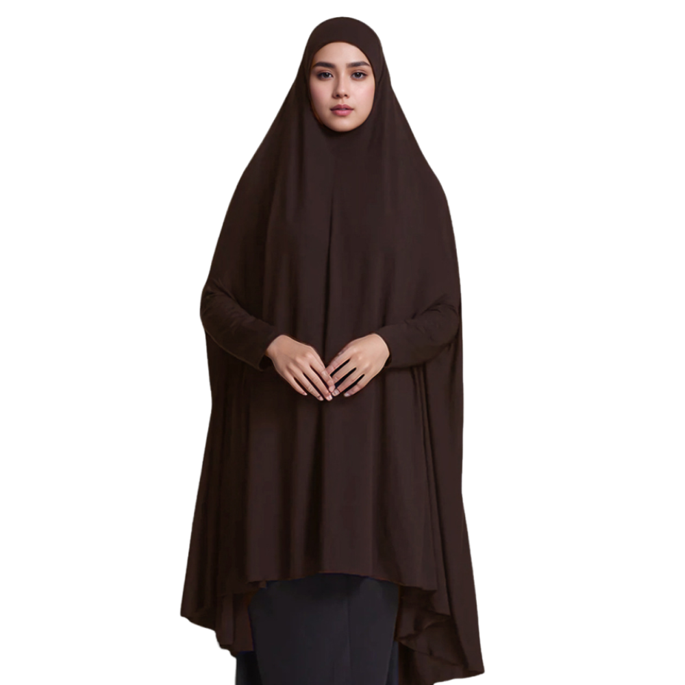 Kaftan Polos Abaya Muslim Paka - Women Formal Wear Hijab ulasan dan harga