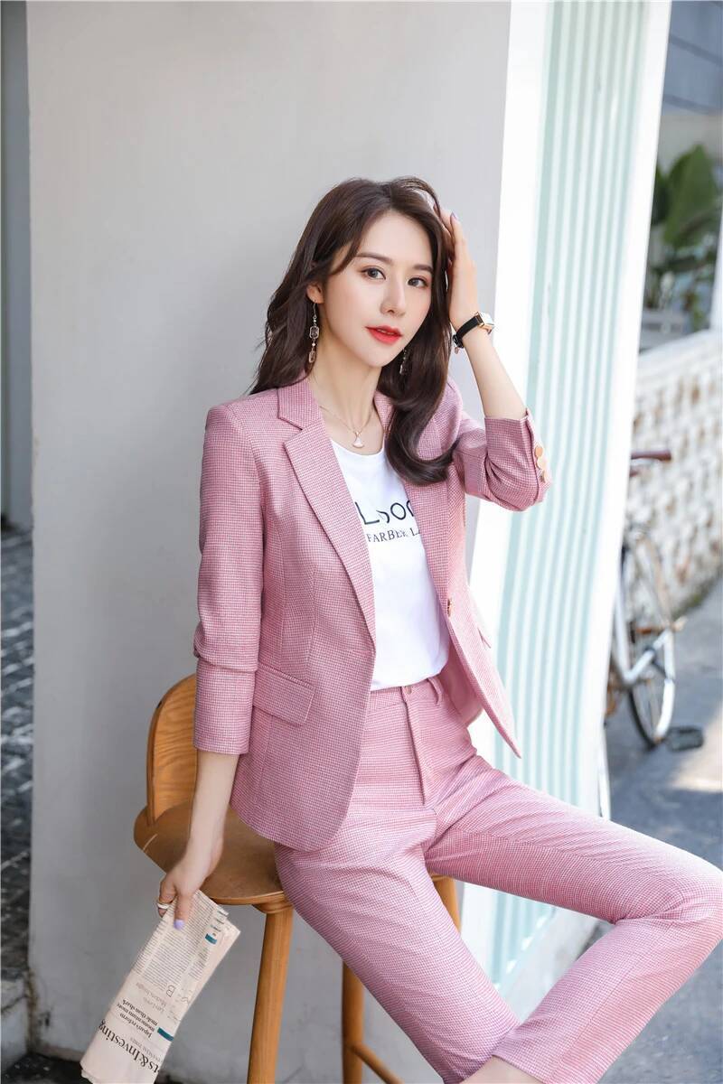 Desain Seragam Hijau Terbaru,  - Women'S Formal Wear Pantsuits ulasan dan harga