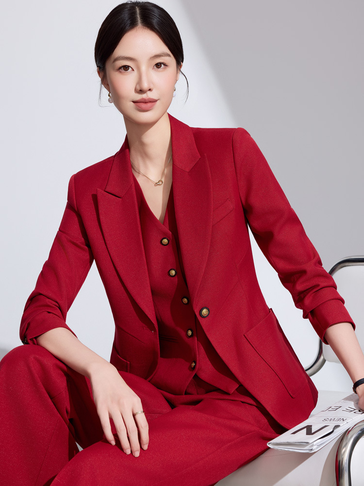 Setelan Celana Gaya Elegan For - Women'S Formal Wear Pantsuits ulasan dan harga