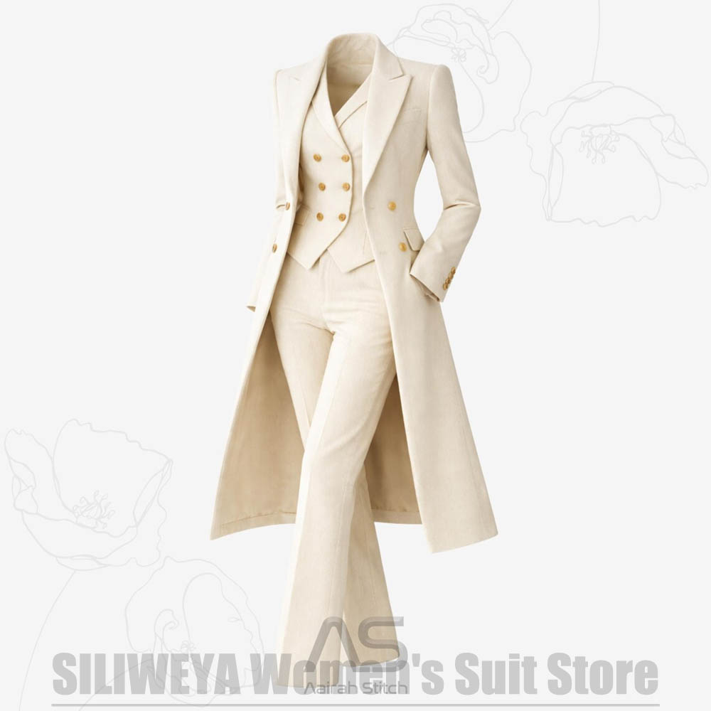 Setelan Wanita 3 Potong Jas Pa - Women'S Formal Wear For A Wedding ulasan dan harga