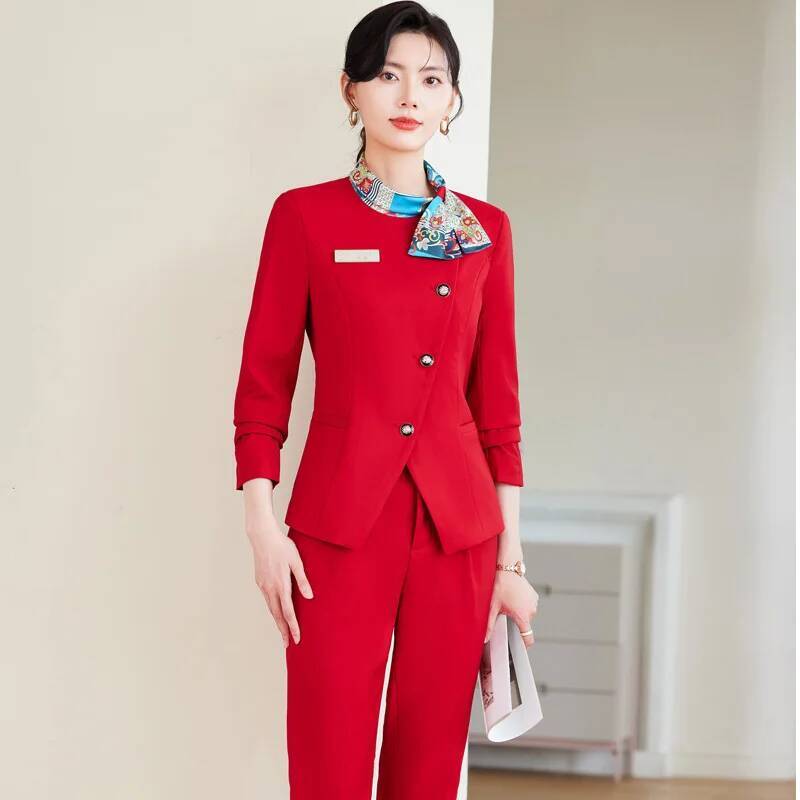 Setelan Celana Formal Elegan U - Women'S Formal Wear Pantsuits ulasan dan harga