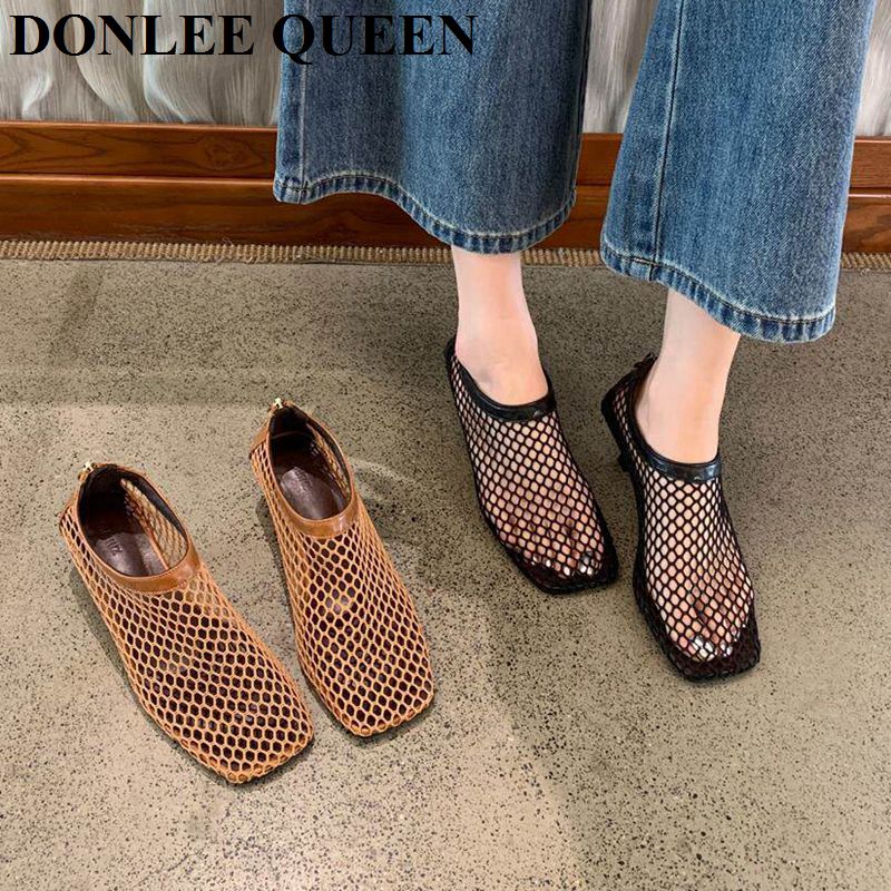 Sandal Mule Vintage Berbahan M - Kitten Heel Women ulasan dan harga