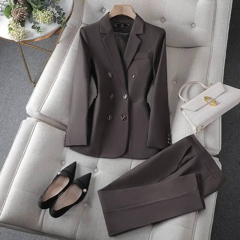 Setelan Bisnis Wanita Formal d - Women'S Formal Wear Pantsuits ulasan dan harga