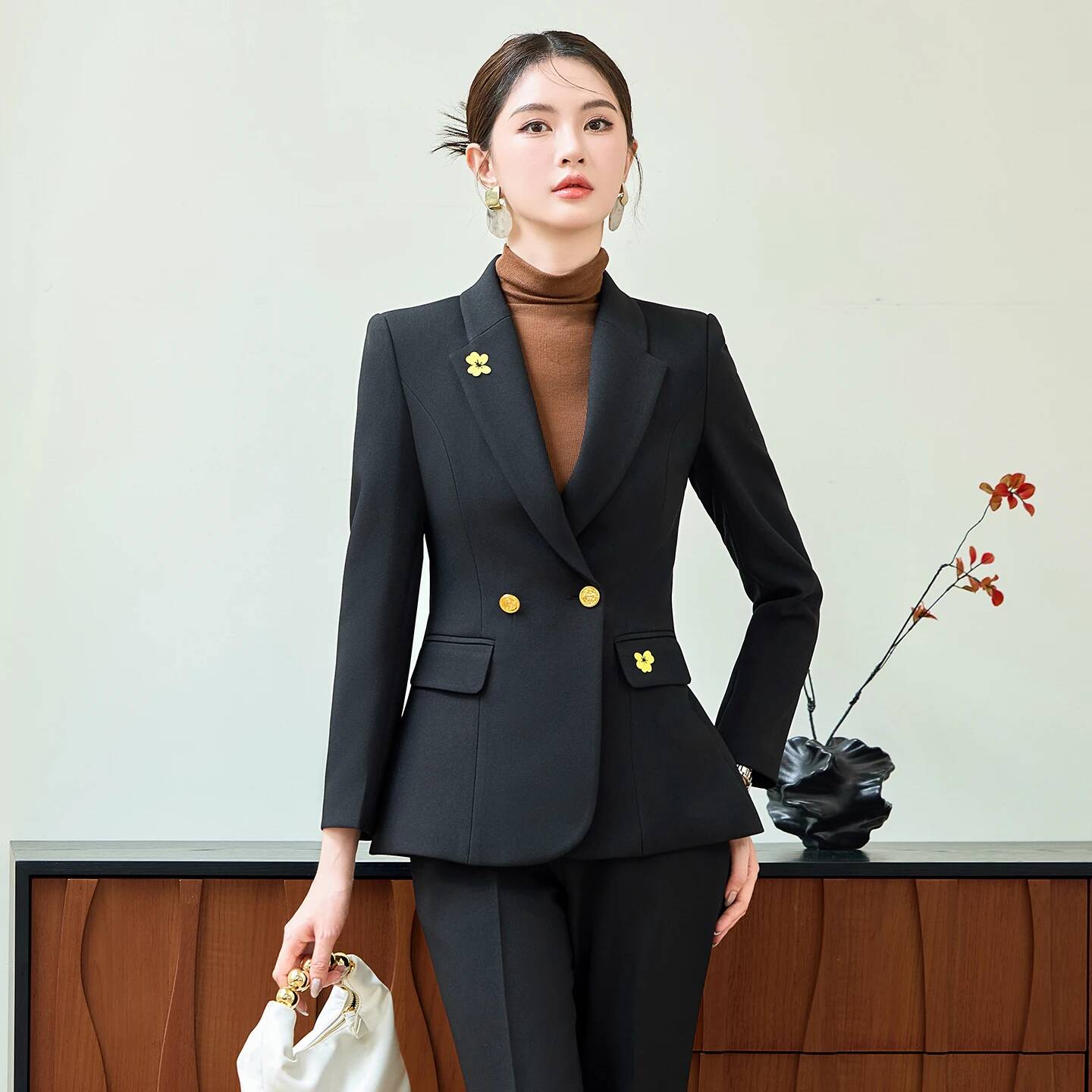Setelan Bisnis Wanita Formal,  - Women'S Formal Wear Pantsuits ulasan dan harga