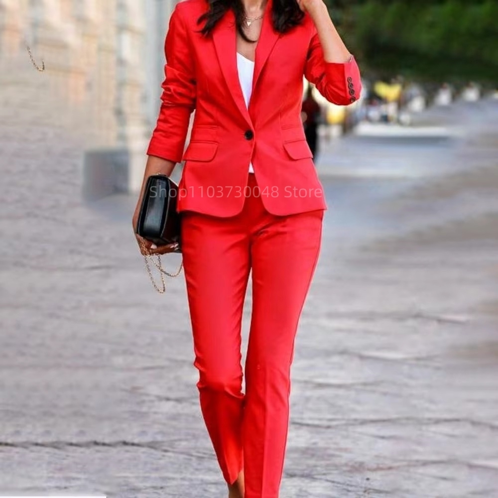 Setelan Blazer dan Celana Wani - Women Formal Wear Business ulasan dan harga